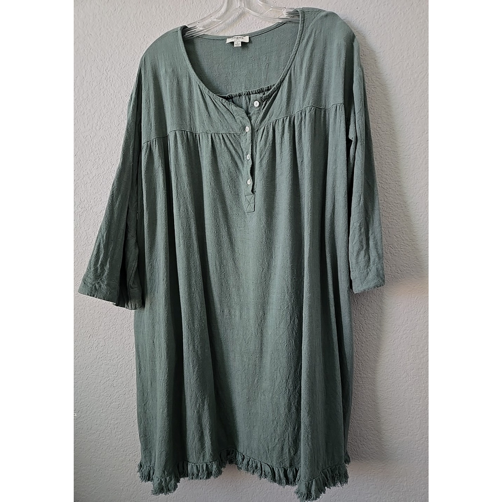 Umgee Green Mini Dress